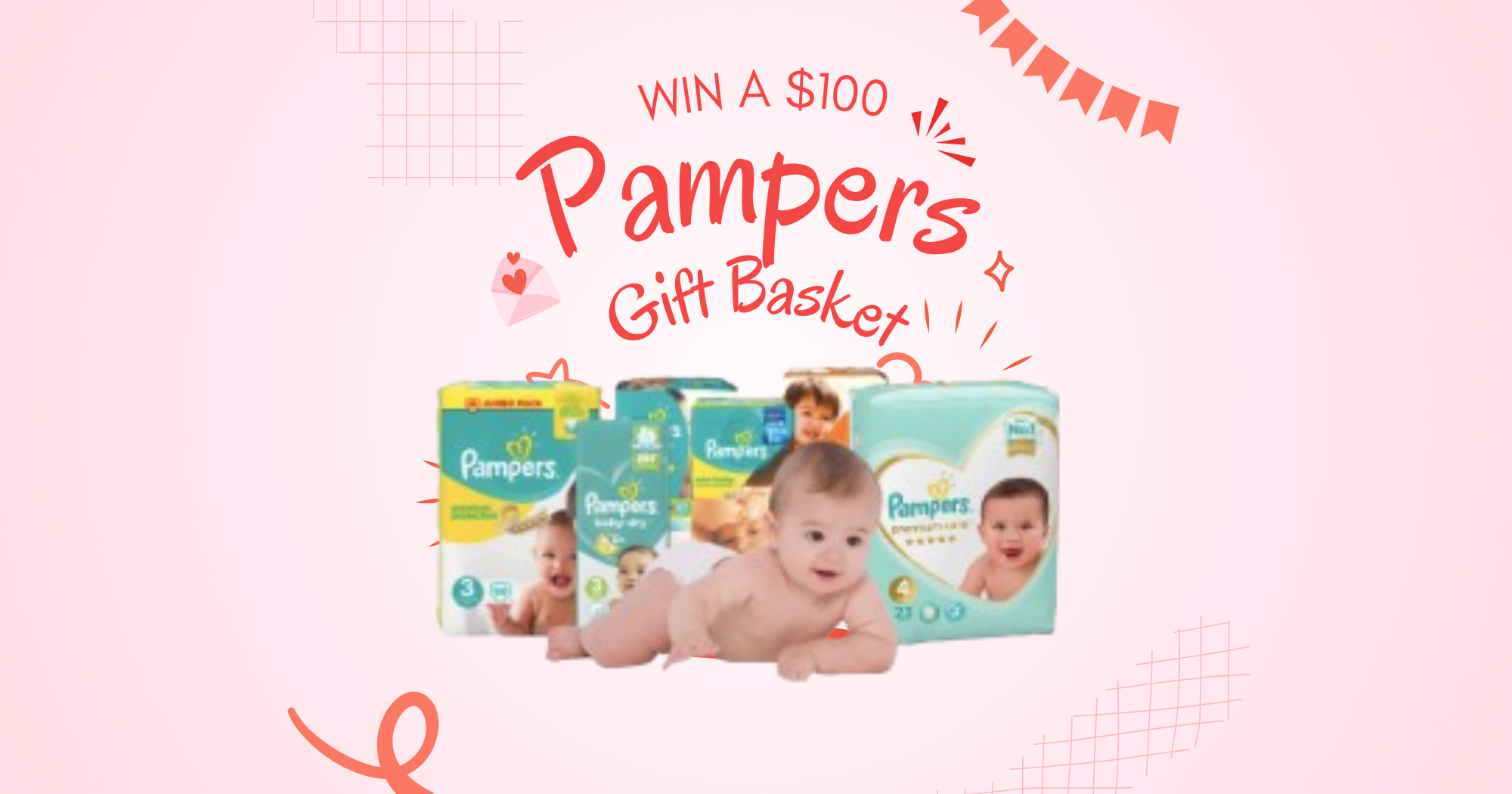 Win a $100 Pampers Gift Basket for Your Little One – Here’s How! 